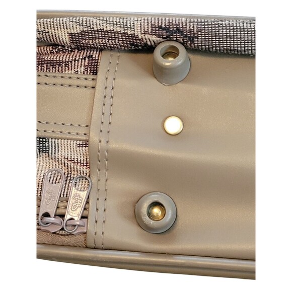 Vintage Diane Von Furstenburg Tapestry Carry-On Luggage Overnight Suitcase EUC - Picture 6 of 16